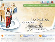 Tablet Screenshot of lospaulinos.com